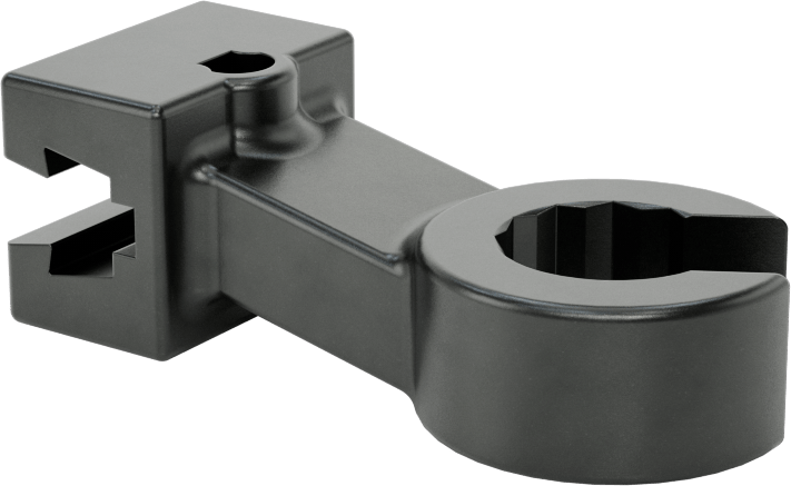 5/8" Değiştirilebilir Başlıklı Tork Anahtarı için 12 Uçlu Sure-Grip Açık Uçlu Başlık — Standart, 400 in·lbf, Tork Sınırlayıcı