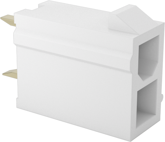 Kilitleme Tırnağı ile Molex Devre Kartı Konektörü için 2 Kutuplu Devre Kartı Fişleri — Molex, Molex Mini-Fit Jr., Mini-Fit Jr., Erkek