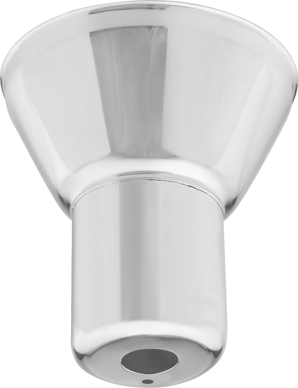 Yangın Sprinkler Başlığı için Kapak Plakası, Katı-Ayarlanabilir, 1/2 NPT için, 3"-5" Derinlik, Krom Kaplı Çelik — Katı, Krom Kaplama, 1⁄2