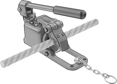 Hidrolik Destekli Büyük Çaplı Tel Halat Kesici, Kolu ile Çalışan, 12" Uzunluk x 3-5/8" Genişlik x 6" Toplam Yükseklik
