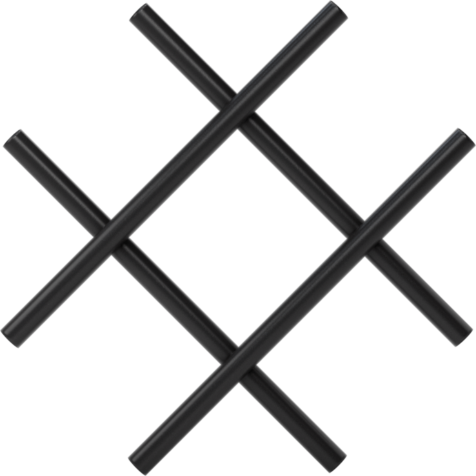 Rigid Polietilen Filtre Ağı, 0.75 x 0.75 Göz Boyutu, 1.25" x 1.25" Açıklık, 48" Genişlik