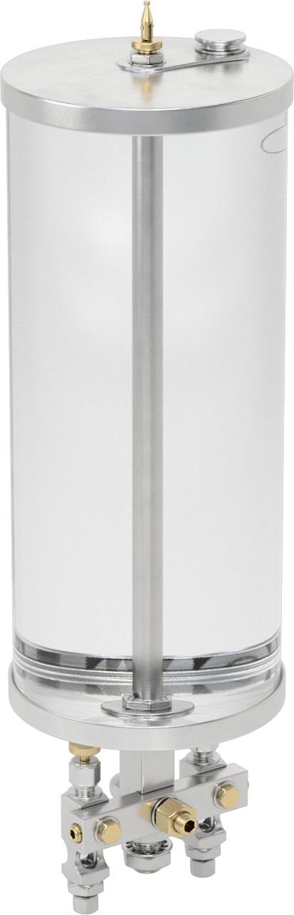 Akış Ayar Valfli Yağ Dağıtıcı, 2 Çıkış, 128 oz. Kapasite