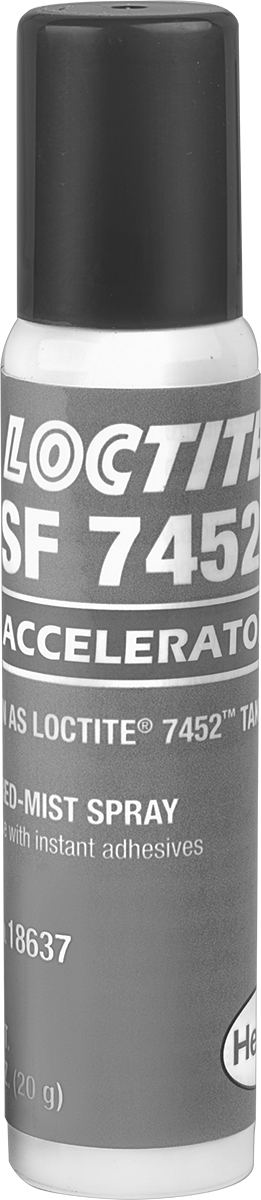 Anında Yapışan Yapıştırıcılar için Yapıştırıcı Hızlandırıcılar, Loctite® 7452, 0.7 oz. Aerosol Kutusu