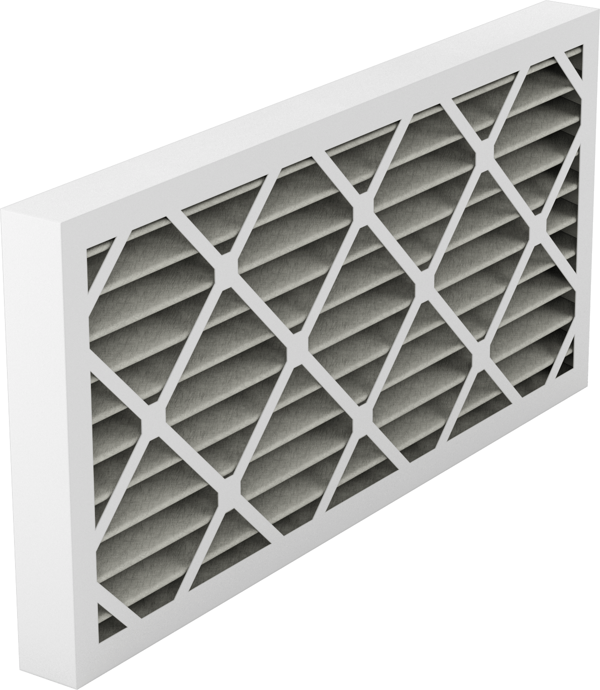 Ultra Verimli Pileli Panel Hava Filtresi, Koku Giderici, 2" Kalınlık, 12 x 24 Anma Ölçüsü