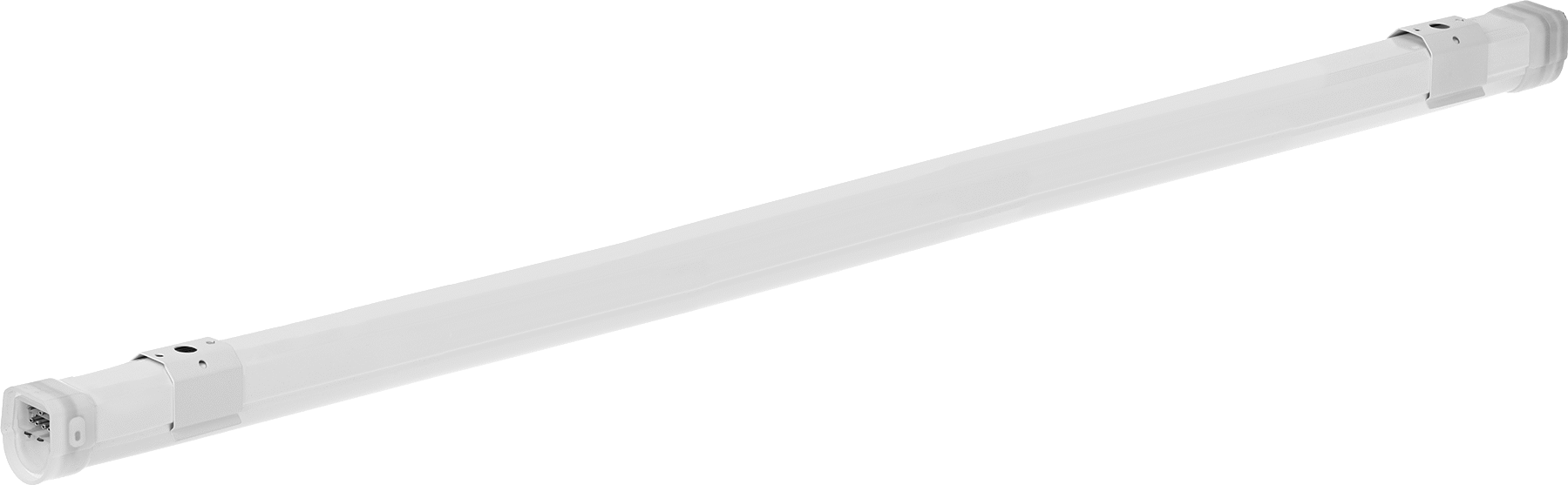 Yıkanabilir Tavan ve Duvar Şerit Işığı, Dahili LEDli, 43-1/4" Toplam Uzunluk