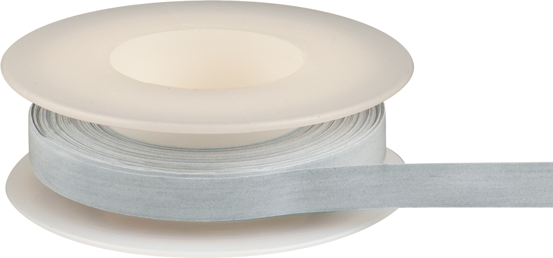 Yüksek Yoğunluklu Diş Sızdırmazlık Bandı, Nikel Dolgu İçeren PTFE, 0.0040" Kalınlığında, 1/4" Genişlik, 14 Yarda, Beyaz — 1⁄4", Beyaz, Ba…