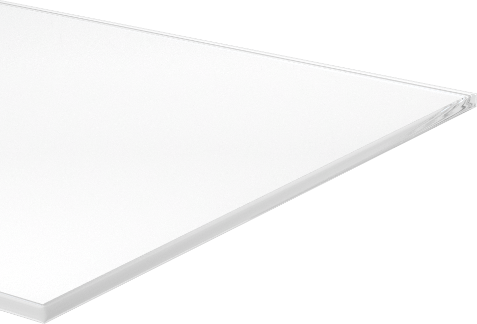 Şeffaf Darbeye Dayanıklı Polikarbonat, UV Dayanıklı, 6" x 6" x 1/8"