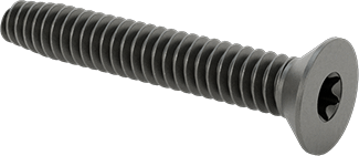 Çelik Torx Havşa Başlı Diş Açıcı Vida, Siyah Fosfat Kaplı