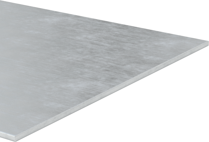 Parlak Çok Amaçlı 6061 Alüminyum, Ayna Gibi, 0.0320" Kalınlık, 2" x 24"