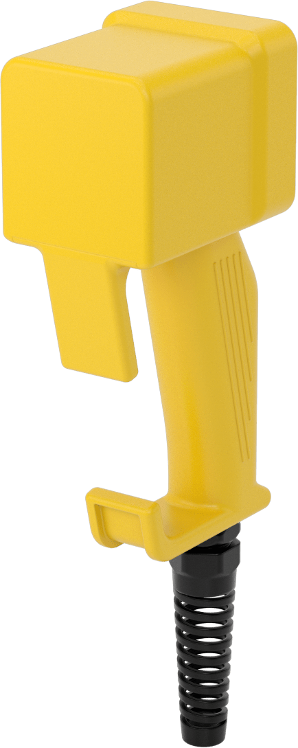 El Tipi Toz Geçirmez Elektronik Muhafaza, 7-1/2" x 2-3/4" x 3-3/4" Toplam Boyut