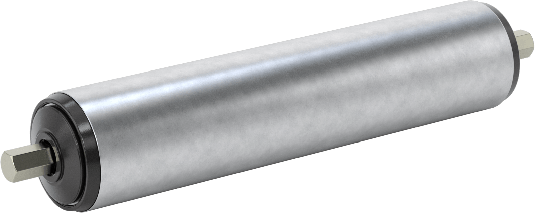 1.9" Çaplı Sessiz Dönen Konveyör Makarası, 9" Çerçeve Aralığı için
