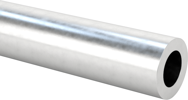 Genel Amaçlı Alüminyum Boru, 10 mm Dış Çap, 2 mm Duvar Kalınlığı, 6 mm İç Çap, 0.5 M Uzunluk