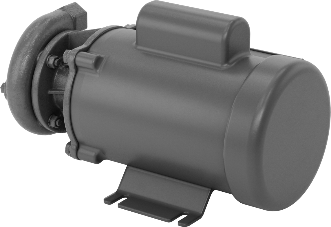 Yüksek Verimli Sirkülasyon Pompası, Su için, Soğutma Sıvıları ve Yağ, 120/208-240V AC, 1/2 hp