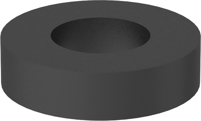 Kare Profilli Yağa Dayanıklı Buna-N O-Ring, 1 mm Genişlik, 2 mm İç Çap