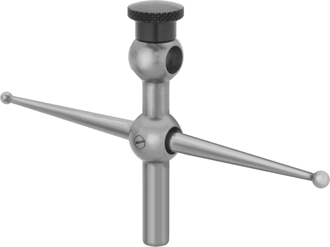 Delik Ataşmanı, Model Numarası 196F, Starrett Arka Pistonlu Komparatör için