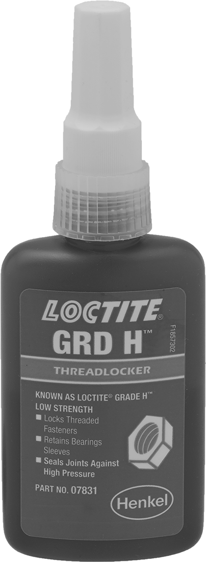 Emici vida kilidi, Loctite® 078, 1.69 oz. — Kahverengi, Şişe, Aluminum, Brass, Bronze, Cast Iron, Copper, Iron, Stainless Steel, Steel, T…