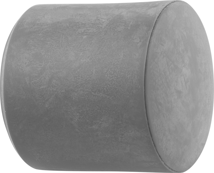 Kraton Presle Takılan Çekiç Yüzü, 1" Çap, Orta-Yumuşak — Presle Takma, 1", Kraton, Plastic