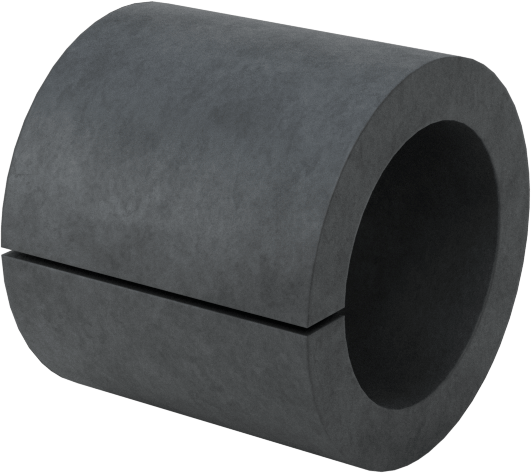 Yivli Dişsiz Ara Parçalar, Galvanizli Düşük Karbonlu Çelik, 4.5 mm Dış Çap, 3.15 mm İç Çap, 4 mm Uzunluk