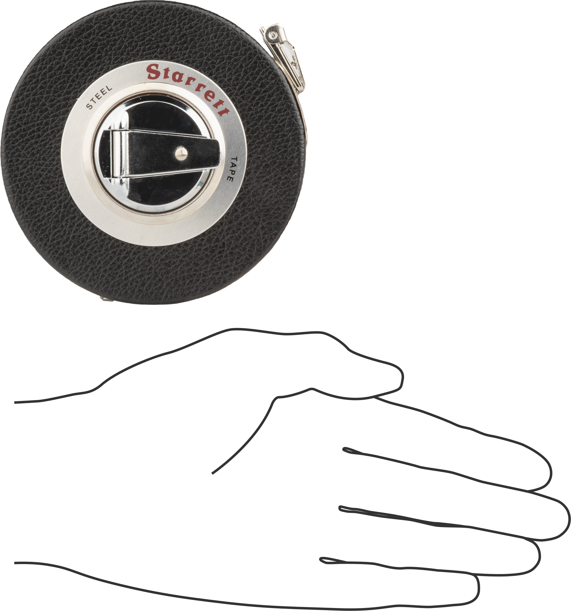 Uzun Şerit Metreler, Starrett Model Numarası 530-15cm, 15 M Uzunluk