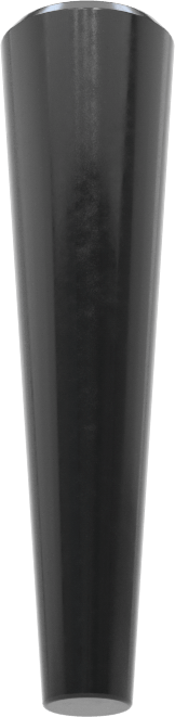SBR Kauçuk Konik Tapa, Anma Ölçüsü B, 1/8" ila 1/4" İç Çap için, Delik Olmadan