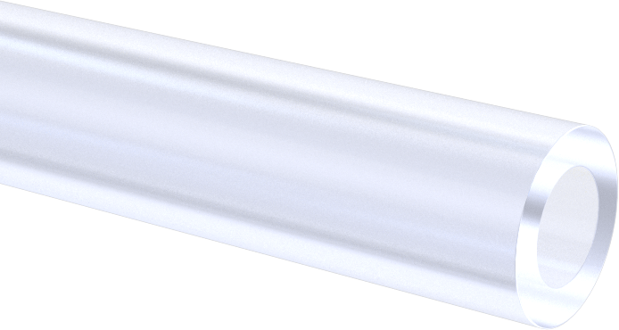 Şeffaf Kolay Şekillendirilebilir PETG Tüp, 5/16" Dış Çap x 3/16" İç Çap, 6 Fit Uzunluk