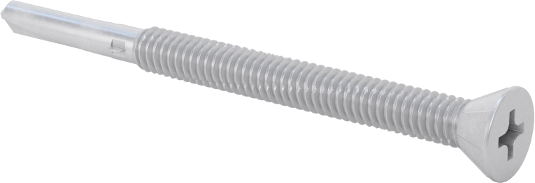 Paslanmaz Çelik Delme Vidası, Ahşap-Metal, 12 Numaralı, 2.81" Uzunluk