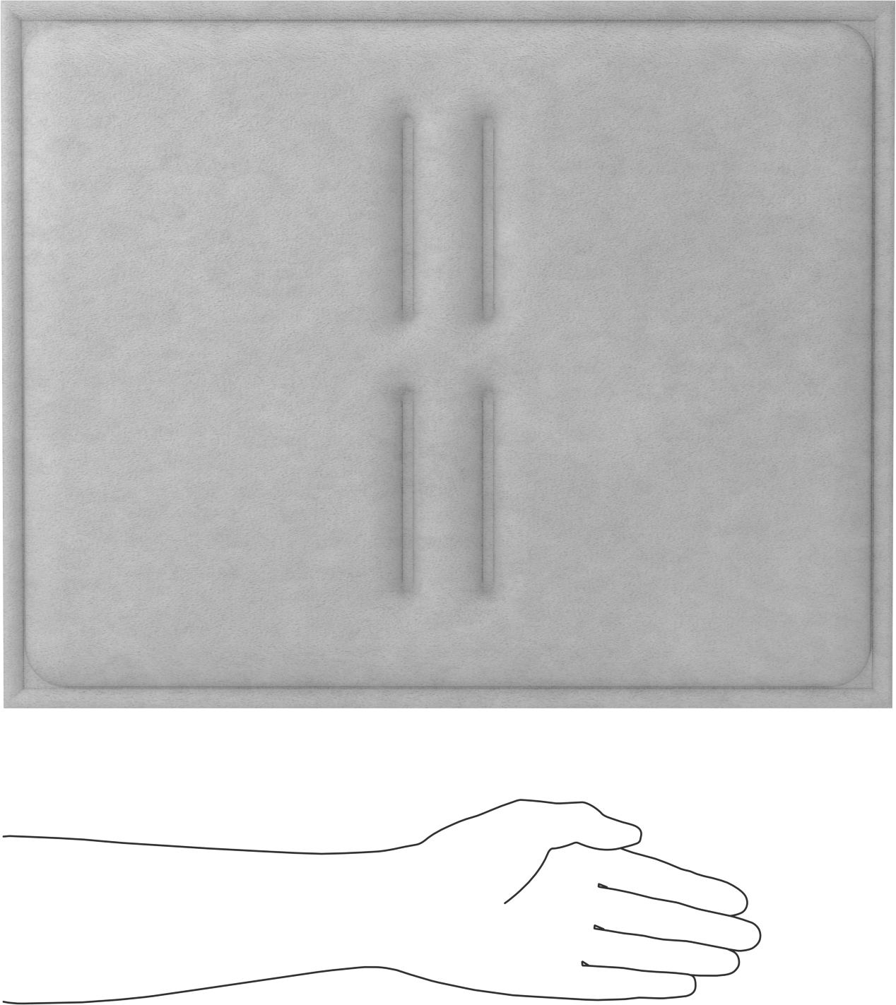 Sıkı Oturan Panel Hava Filtresi, 1" Kalınlık, 16 x 20 Anma Ölçüsü, MERV 8