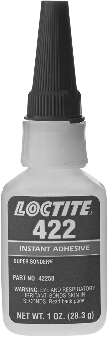Anında Yapışan Yapıştırıcı, Yapıştırılması Zor Malzemeler için, Loctite® 422, 1 FL.oz. — Kompozit, Metal, Plastik, Kauçuk, Metalden Kompo…