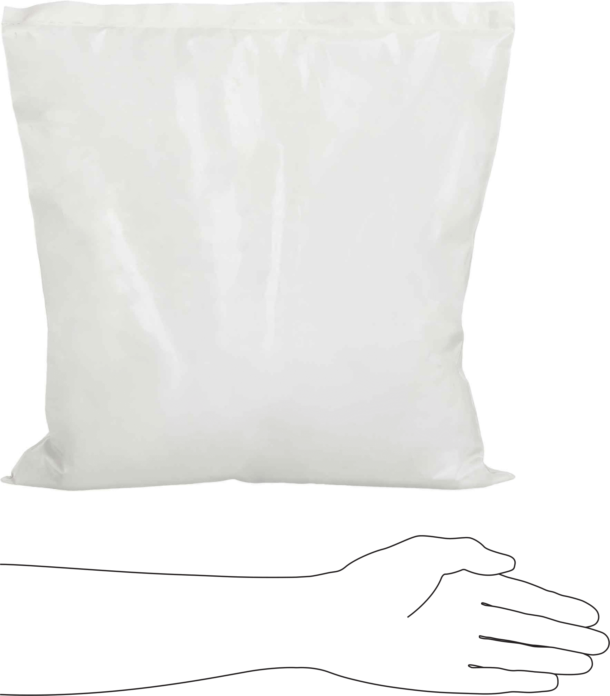 Gıda ve İçecek Granül Emici, Kimyasallarla Kullanım için, Yağ ve Su, 2-1/2 lbs. Torba