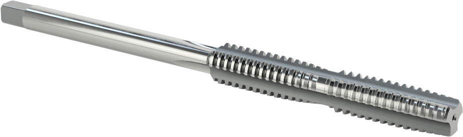 Trapez Dişli Tap, M10 x 2 mm Diş Boyutu, 2.56 inç Diş Uzunluğu