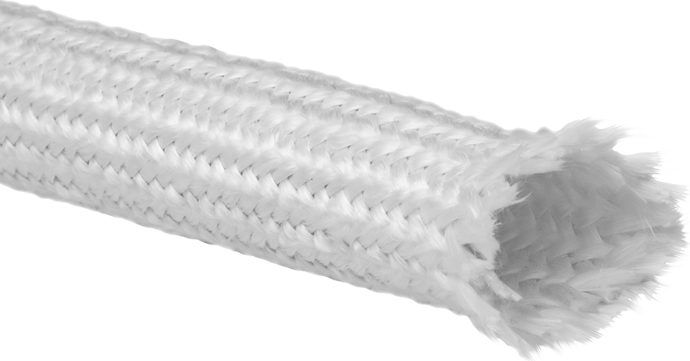 Fiberglas Yüksek Sıcaklık Kılıfı, 1/16" İç Çap