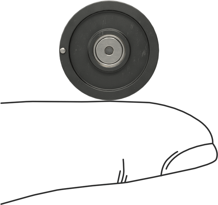 Renishaw Prob İğnesi, Disk, M2 x 0.4mm, 18 mm Uç Çapı, Renishaw A-5000-7809
