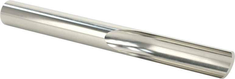 Plastik için Freze Ucu, Karbür, Düz Yiv, 1/4" Kesme Çapı, 3/4" Uzunluğunda Kesim — 1⁄4", 1⁄4", 1