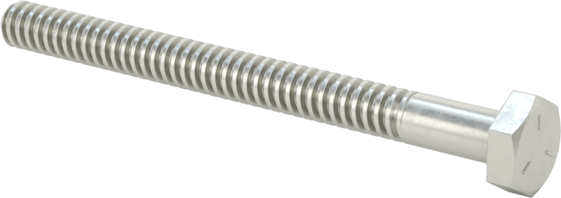 Acme Sağ Yönlü Altıköşe Başlı Vida, 1/4"-16 Diş Boyutu, 3" Uzunluk