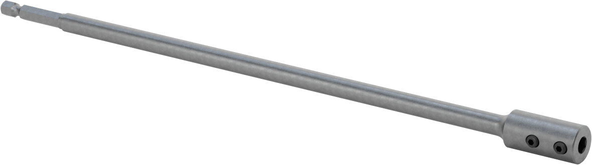 1/4" Altıgen Şaftlı Matkap Ucu için, 12" Uzunlukta Uzatma