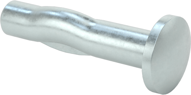 Beton için Tahrik Perçin Ankrajları, Çelik, 1/4" Çap, 1-1/4" Uzunluk
