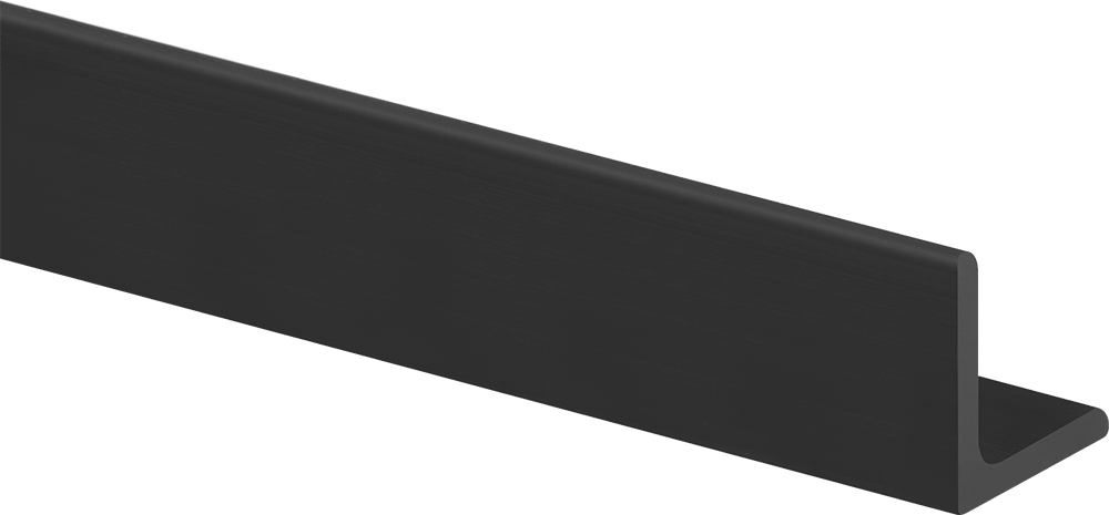 Eloksallı Çok Amaçlı 6061 Alüminyum 90 Derece Açı, 1/8" Duvar Kalınlığı, 3/4" Dış Yükseklik