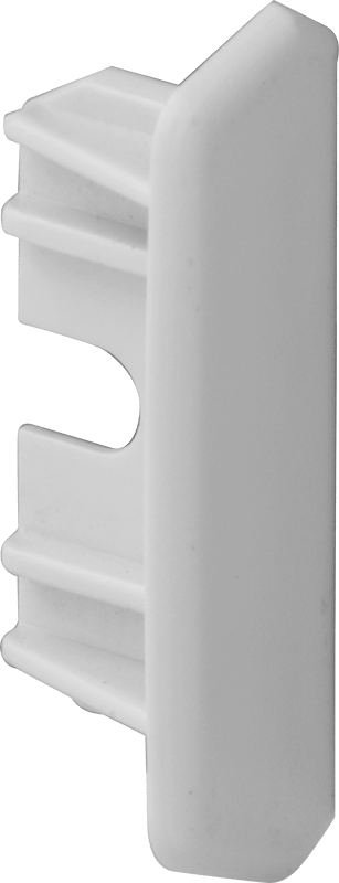 Düşük Profilli Yuvarlak Kanal için 1-5/16" Genişlik x 7/16" Derinlikli Kapak