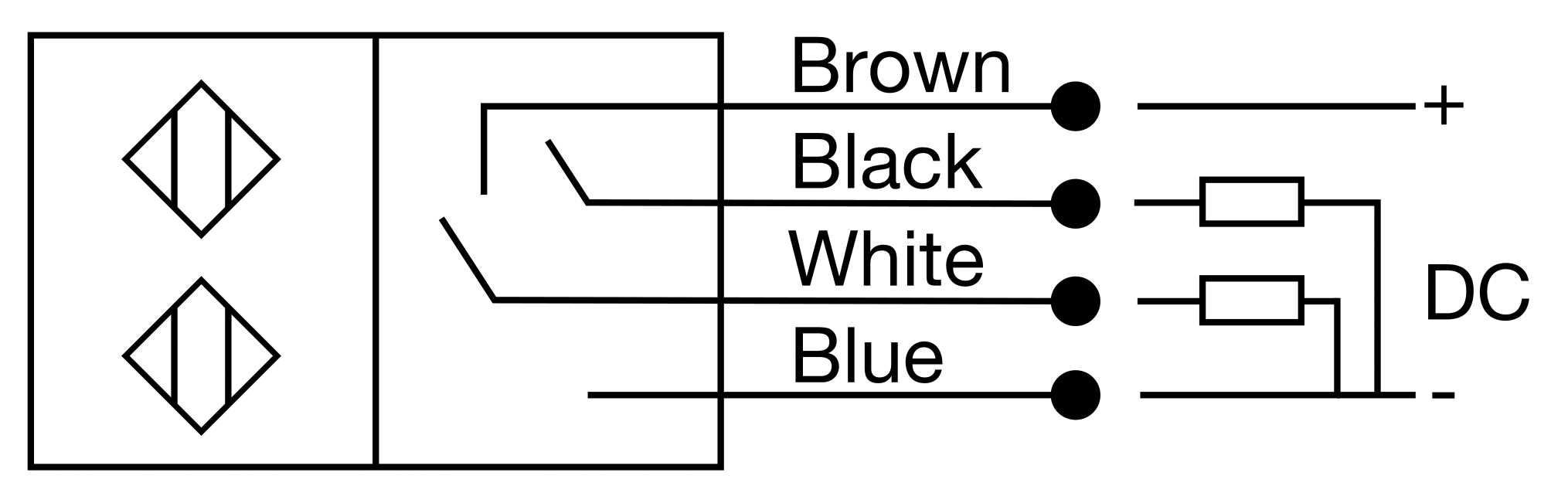 2 Normally Open PNP Wiring Diagram