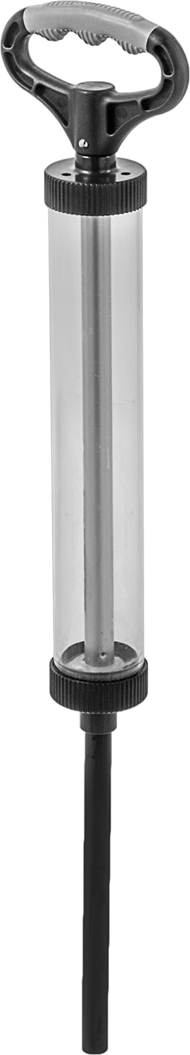 Su için Şırınga Ucu Emme Varil Pompası, 24.0 oz./Strok
