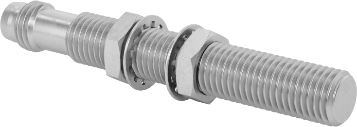 DC Metal Nesne Yakınlık Anahtarı, Paslanmaz Çelik, 3 Kutuplu Nano Fişli Gömme Tip, 8 mm Çap, NPN, 1 Kapalı
