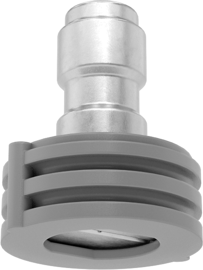 Hızlı Bağlantı Yüksek Basınçlı Püskürtme Nozulu, Düz, 0.8 gpm @ 300 PSI