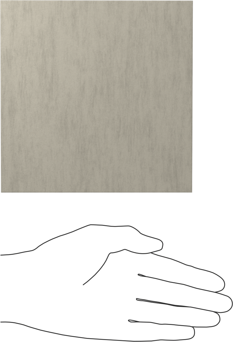 Suya Dayanıklı Aramid/SBR Conta Malzemesi, 1/64" Kalınlık, 6" x 6"