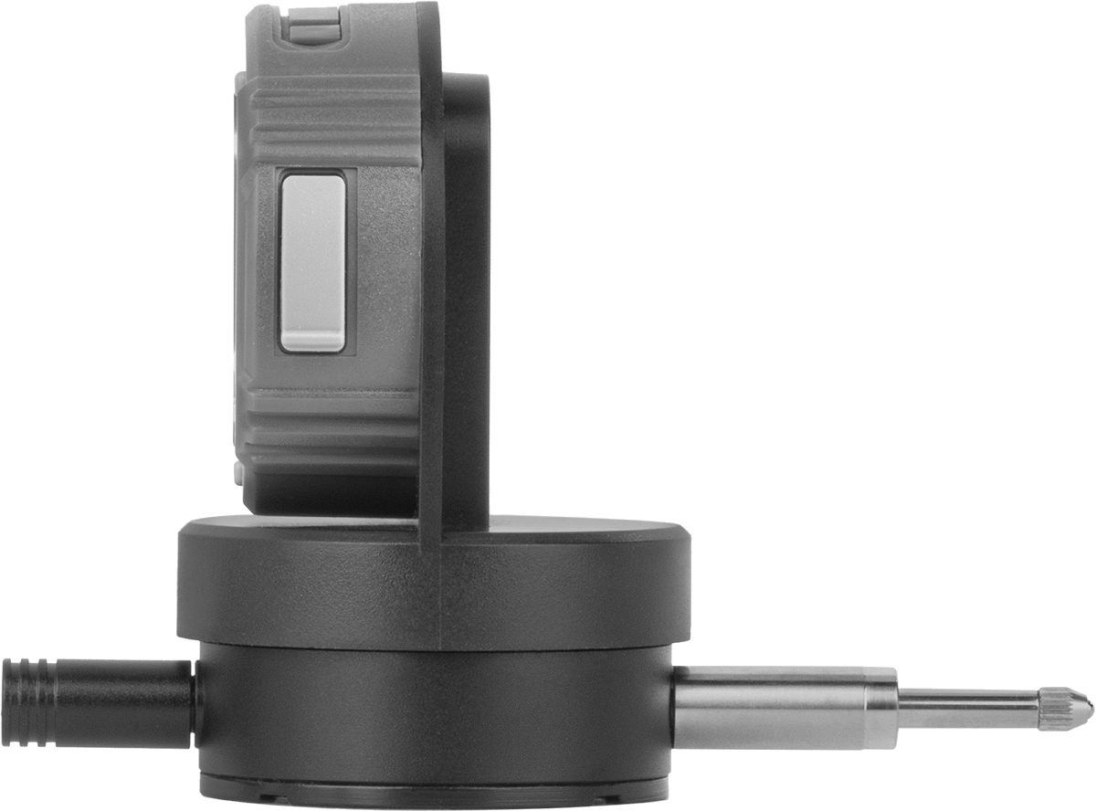 Sertifikalı Pistonlu Komparatör, Elektronik Sırt, 0" - 0.5"/0 mm - 12.7 mm Aralık