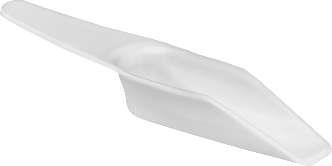 Aşındırıcı Kimyasallar için PTFE Plastik Kepçe, 1 FL oz Kapasite