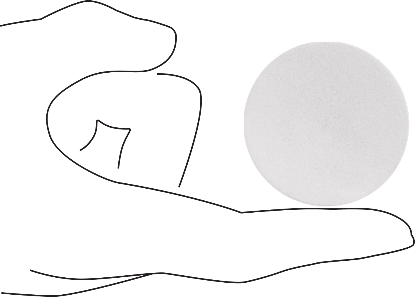 Filtre Kağıdı Diskleri, Selüloz, 1-7/8" Çap