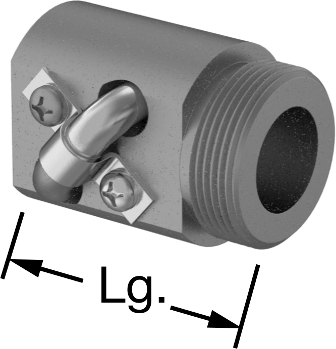 Paslanma ve Aşınmaya Dayanıklı Bilyalı Vida için 3/8"-8 Dişli Dıştan Dişli Top Somun — 3⁄8"-8, Rulman Somunu, 17-4 PH Stainless Steel, St…