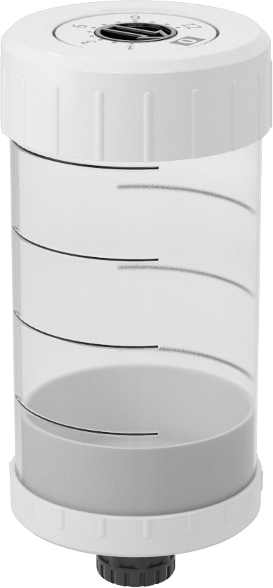 4-1/8 oz. Kapasiteli Ayarlanabilir Akışlı Gres Dağıtıcı — -, 4 1⁄8 fl. oz., Mekanik