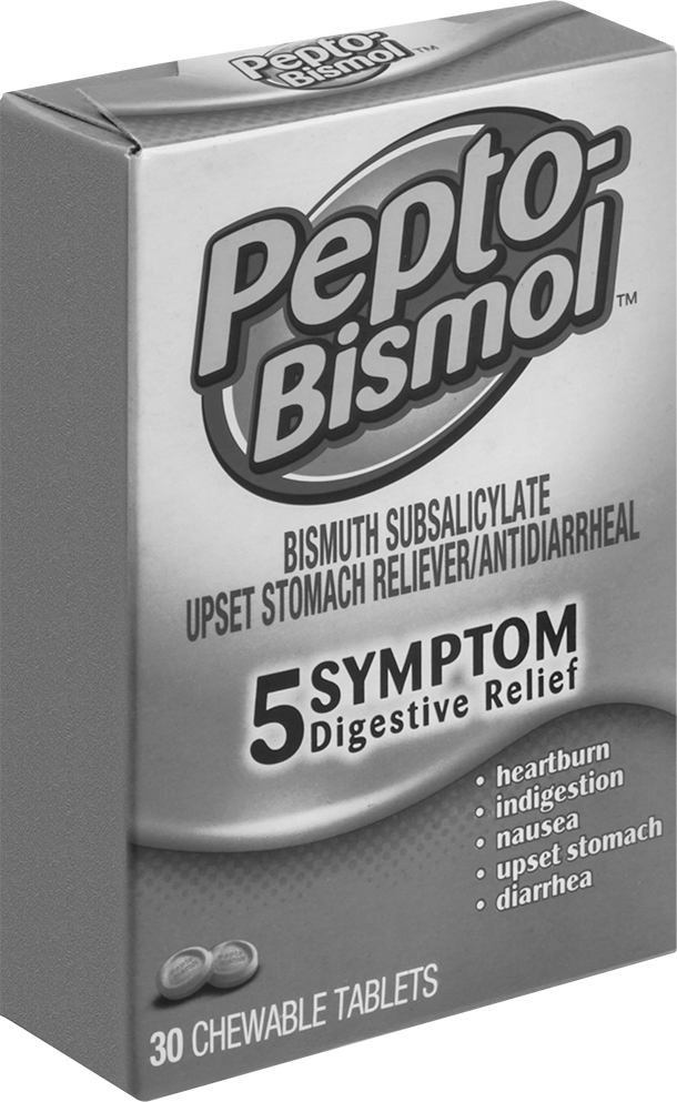 Pepto-Bismol — Pepto-Bismol, Mide Ağrısı, Çiğnenebilir Tablet