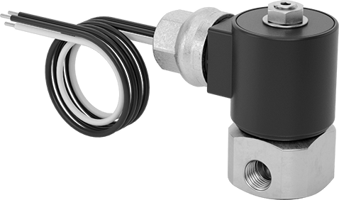 303 Paslanmaz Çelik Gövdeli Kompakt Solenoid Açma/Kapama Vanası